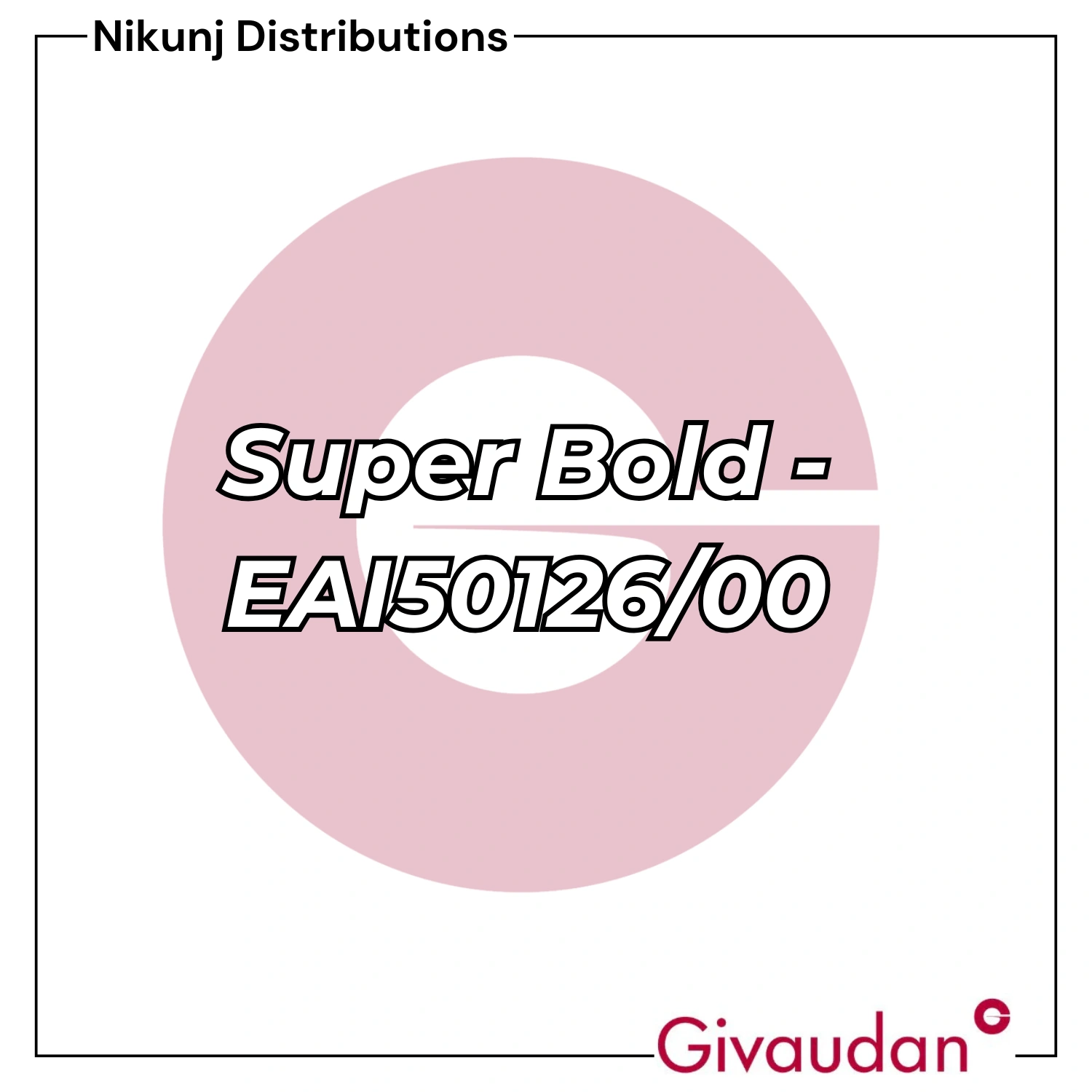Super Bold - Givaudan