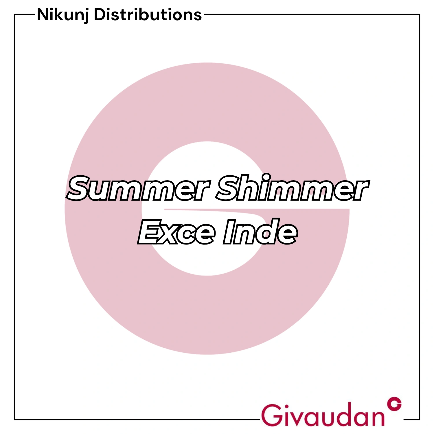 Summer Shimmer Exce Inde