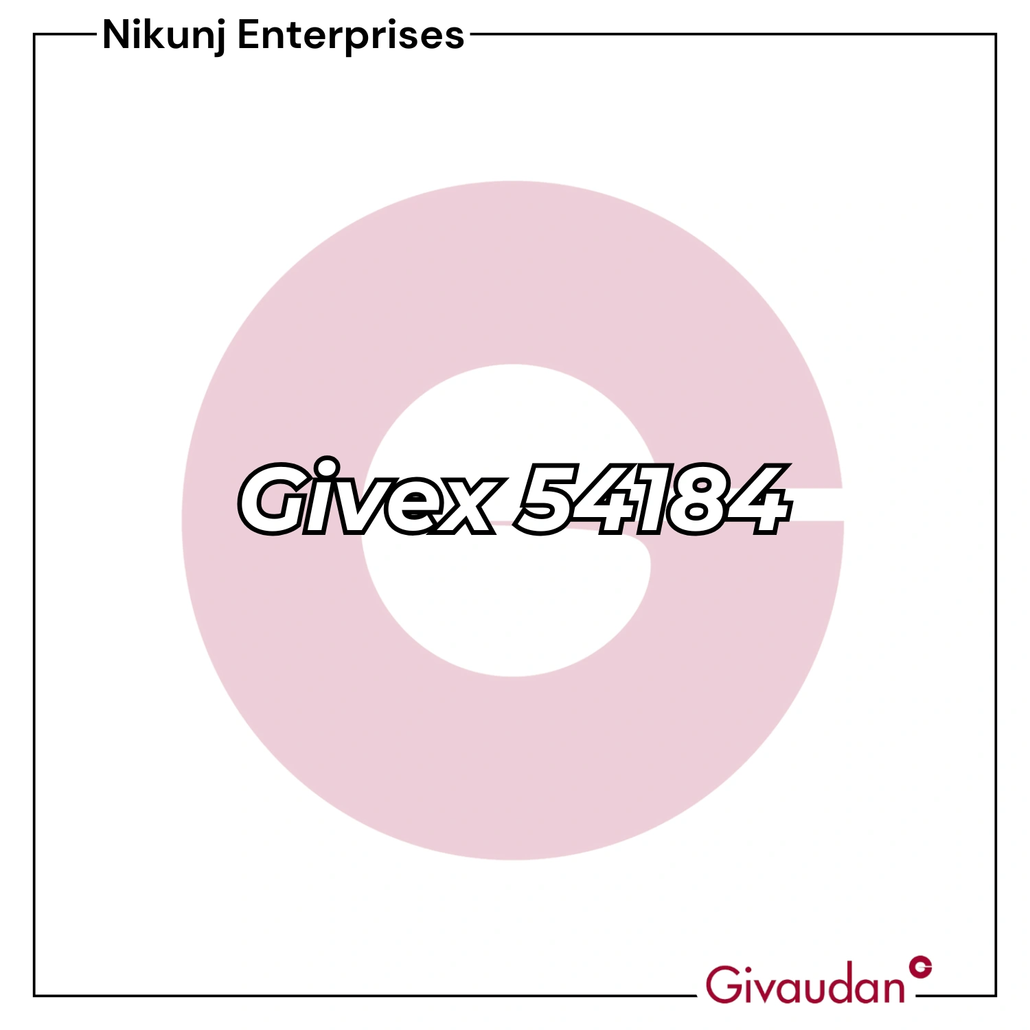 Givex 54184 Givaudan | Pack of 25KG