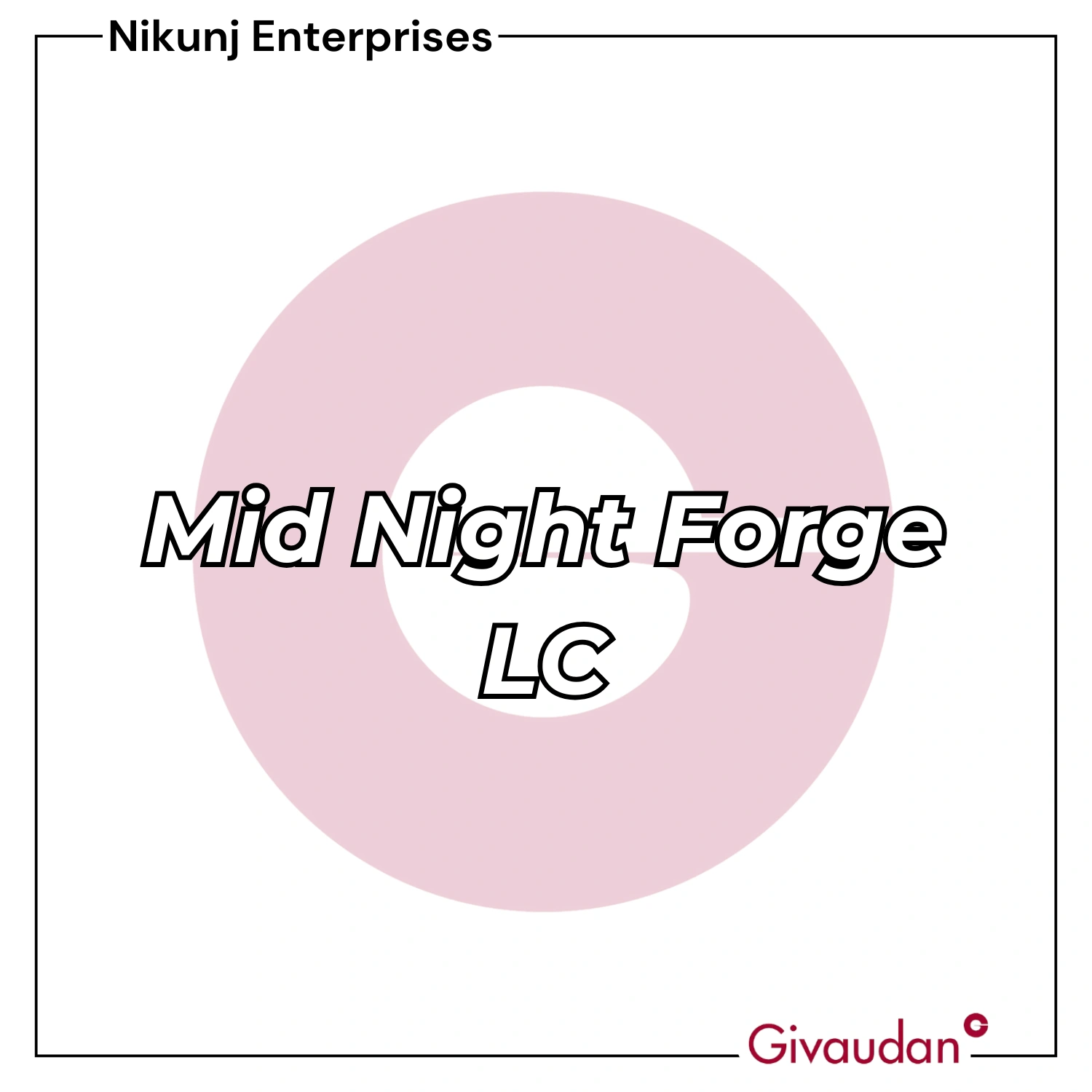 Mid Night Forge LC Givaudan | Pack of 25KG
