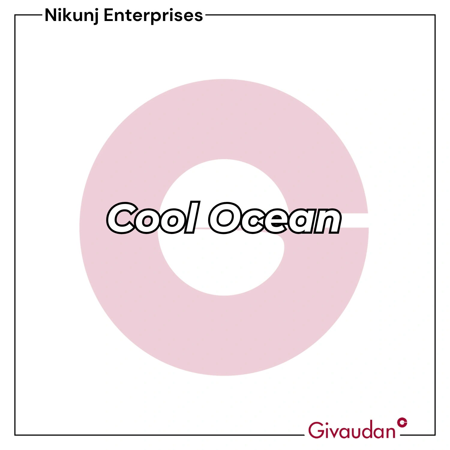Cool Ocean Givaudan | Pack of 25KG