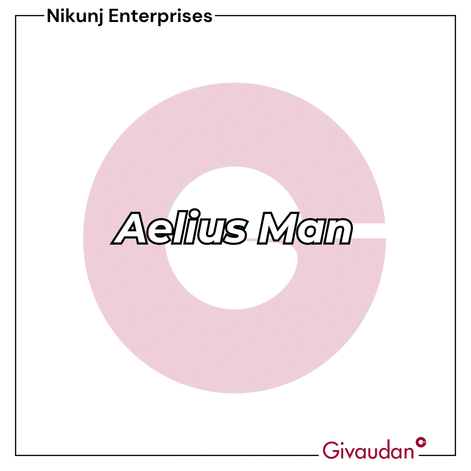 Aelius Man Givaudan | Pack of 25KG