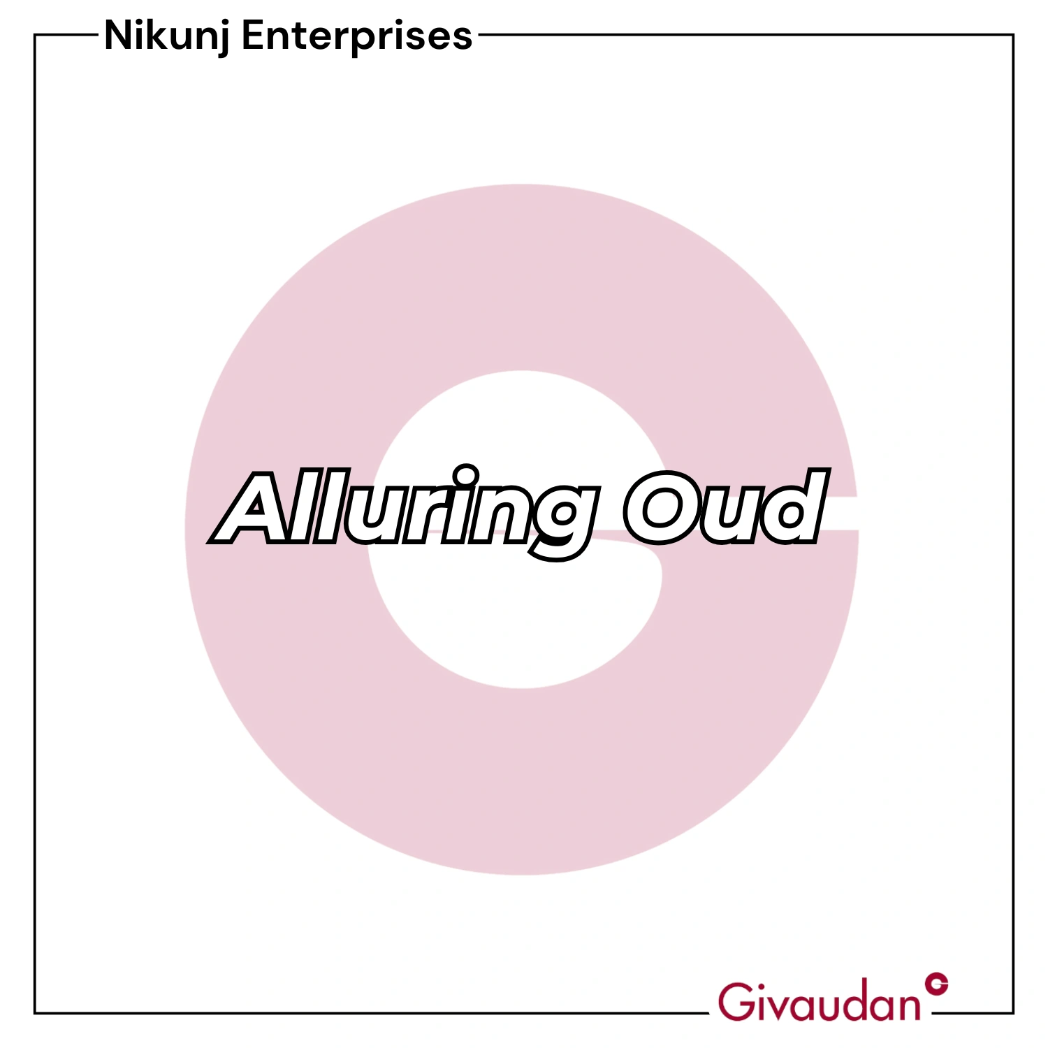 Alluring Oud Givaudan | Pack of 25KG