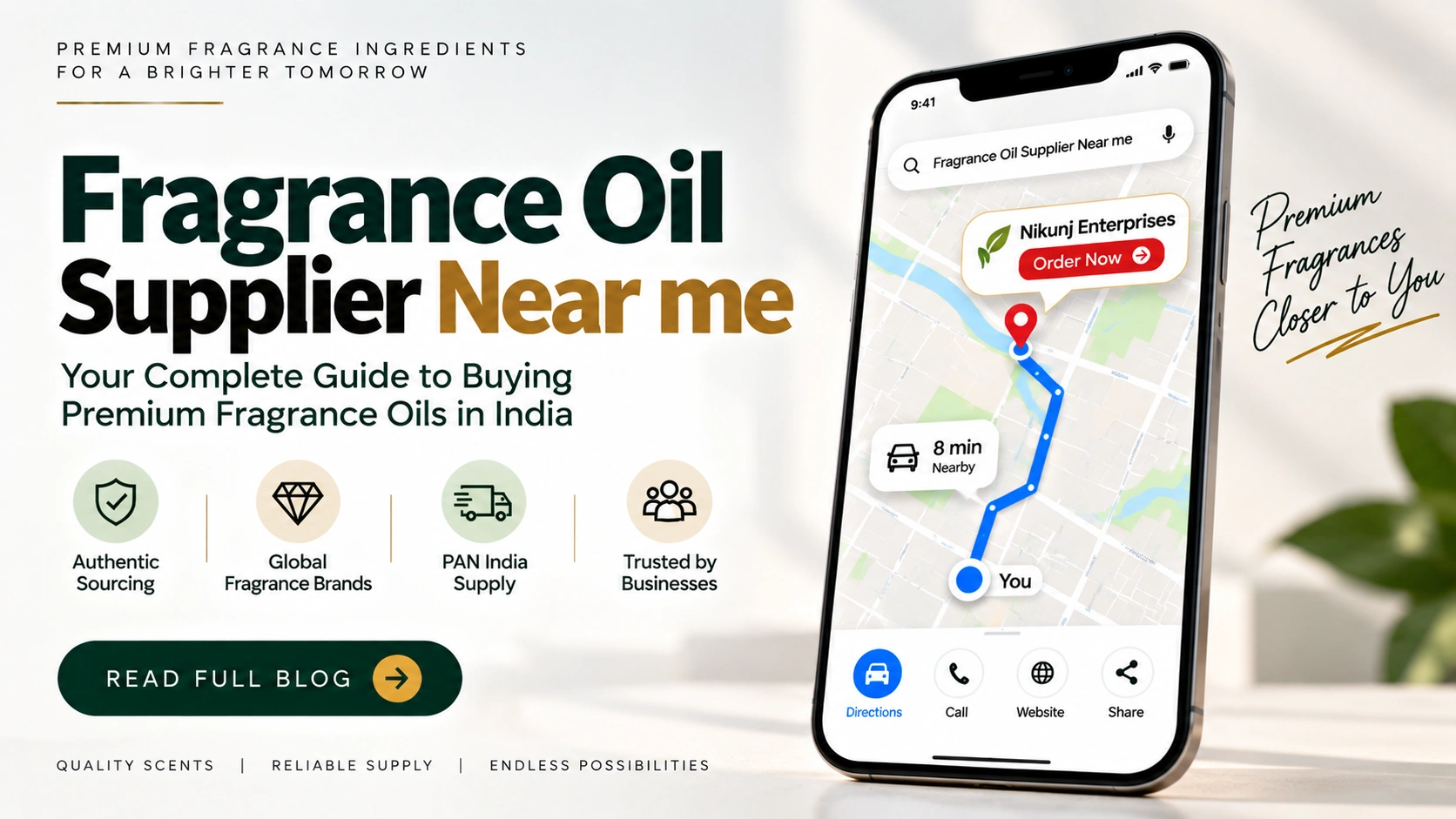 Fragrance Oil Supplier Near Me