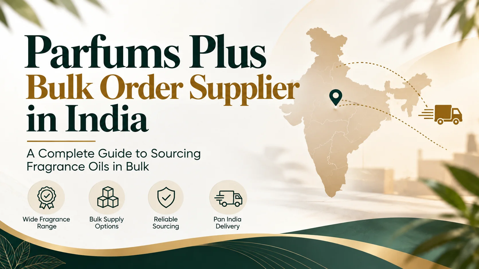 Parfums Plus Bulk Order Supplier India